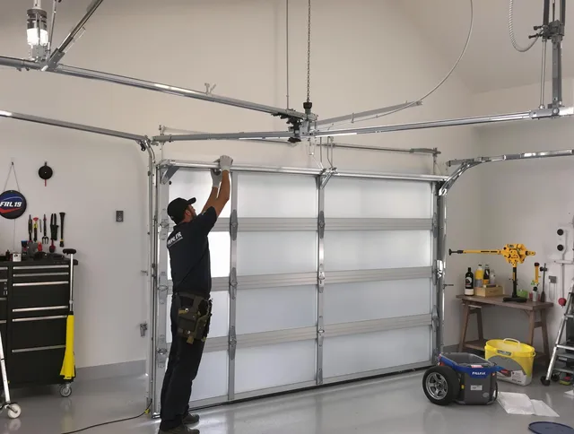 Yorba Linda Garage Door Repair certified team performing precision garage door installation in Yorba Linda