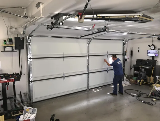 Professional garage door repair service by Yorba Linda Garage Door Repair in Yorba Linda