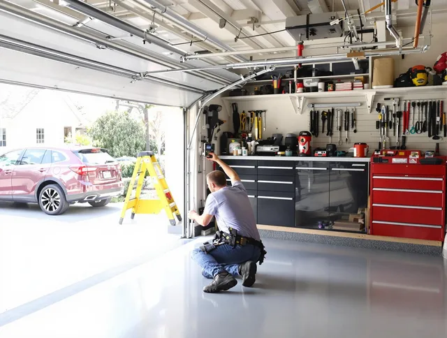 Local garage door repair service by Yorba Linda Garage Door Repair in Yorba Linda